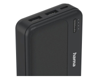Hama POWER PACK POCKET 10 10000 mAh 2X USB-A ANTRACYT - 1548508 - zdjęcie 4